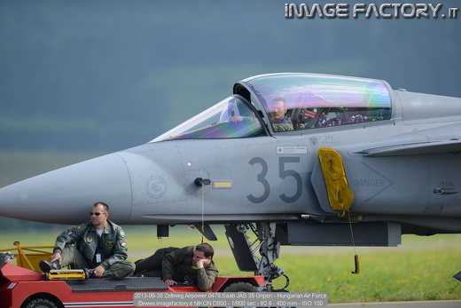 2013-06-28 Zeltweg Airpower 0479 Saab JAS 39 Gripen - Hungarian Air Force